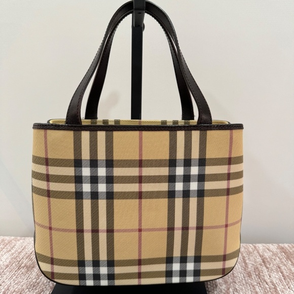 Burberry London Nova Check Vintage Handbag - Picture 2 of 12